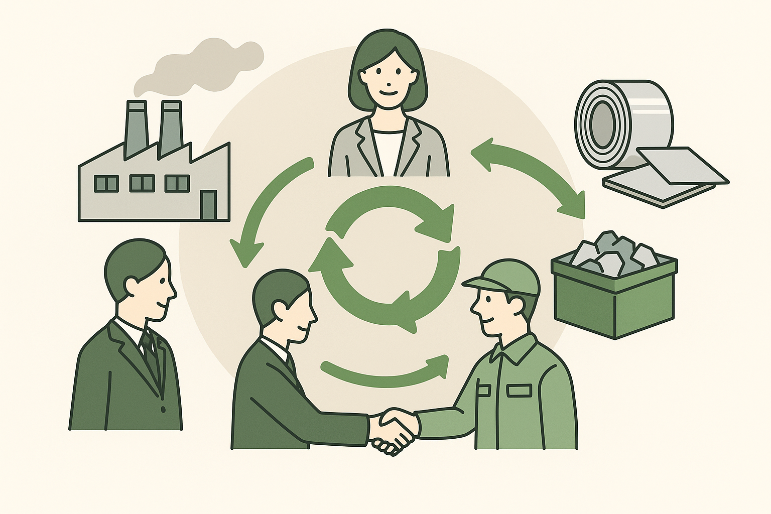 水平リサイクルが拓く協働のかたち ― 再生アルミが結ぶ産業の輪